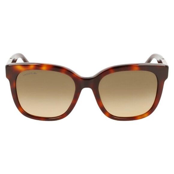 New LACOSTE Havana Square L970S 230 Sunglasses Women - Picture 2 of 4